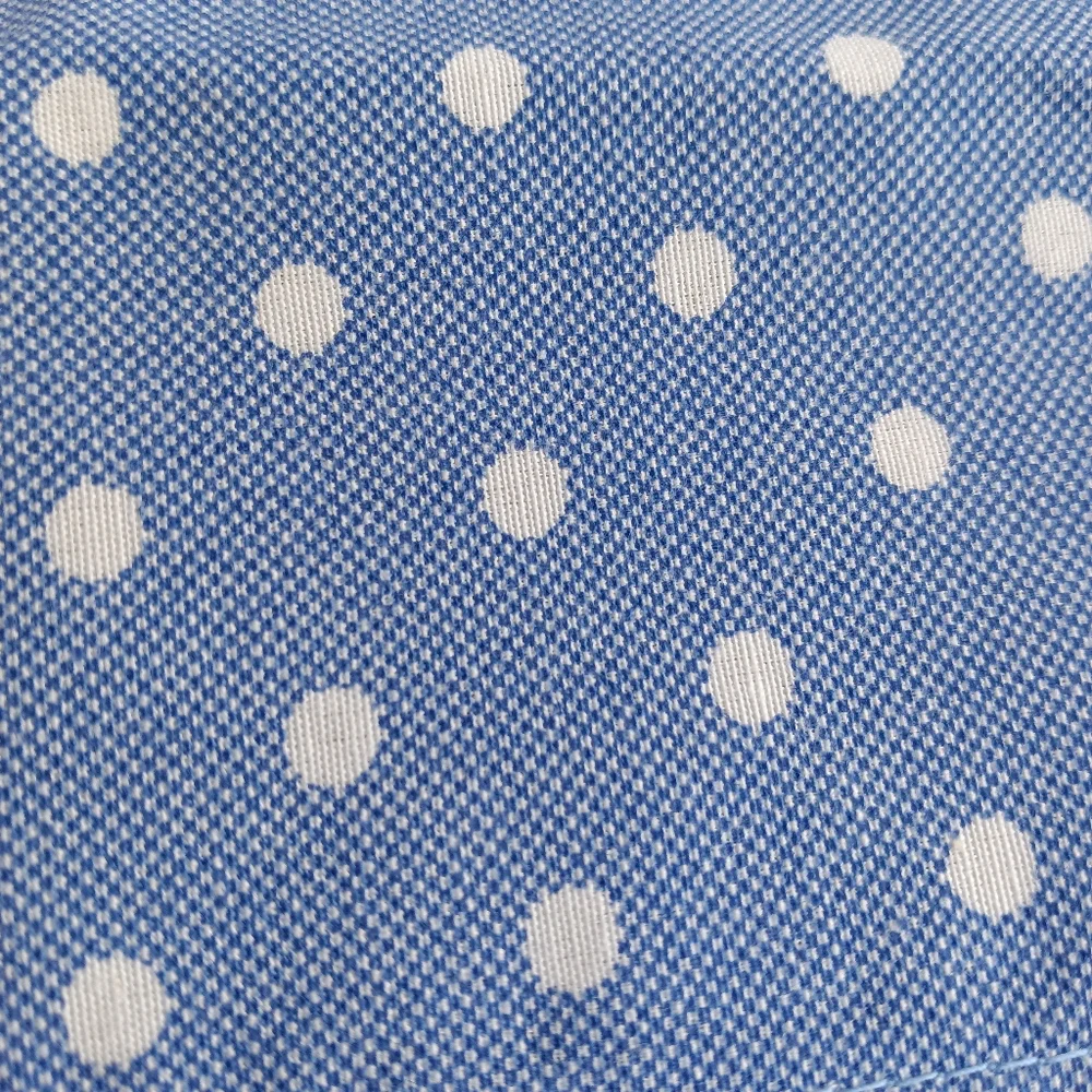 Tommy Hilfiger Polka Dot Blue Printed Standard Pillowcase